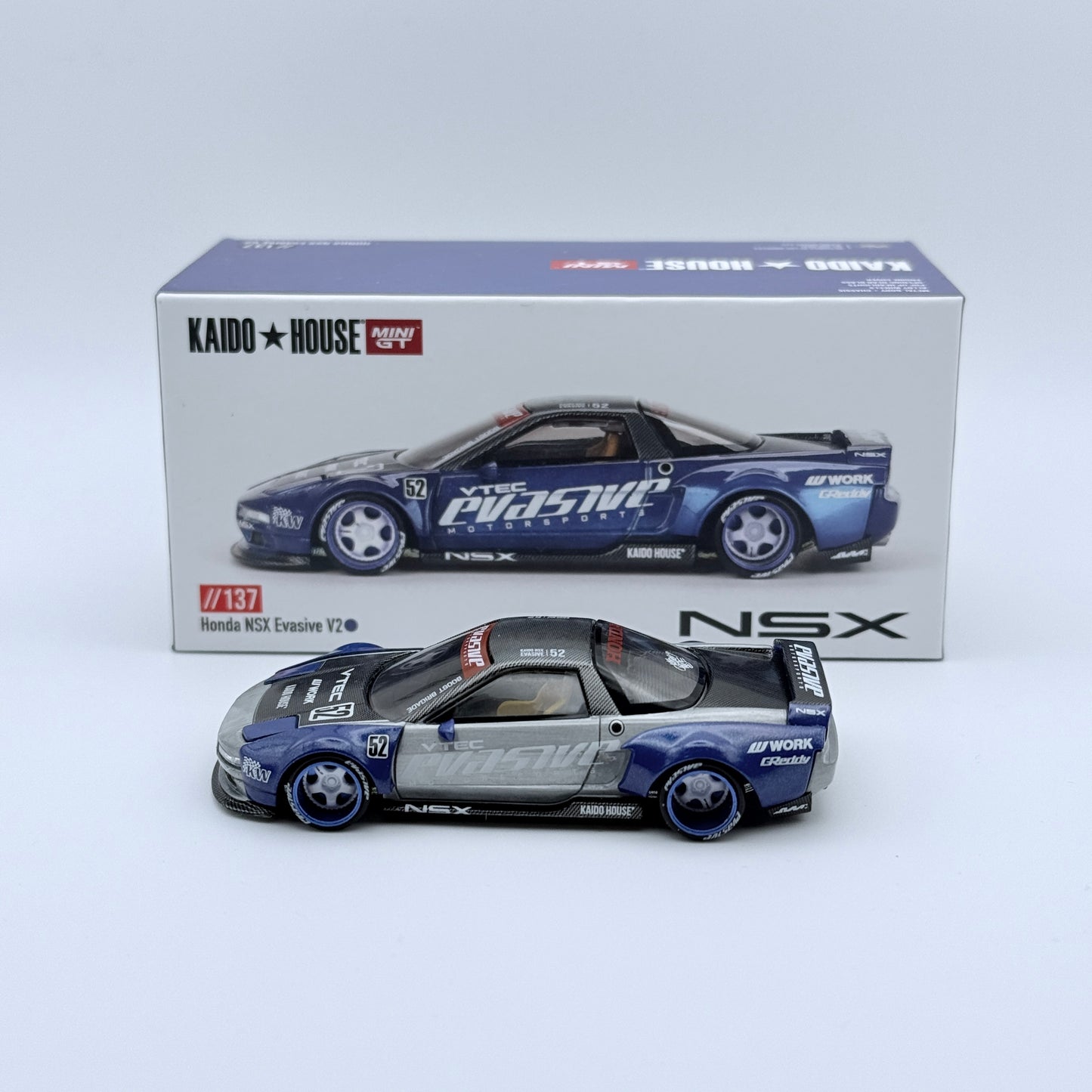 Kaido House x Mini GT Honda NSX Evasive V2