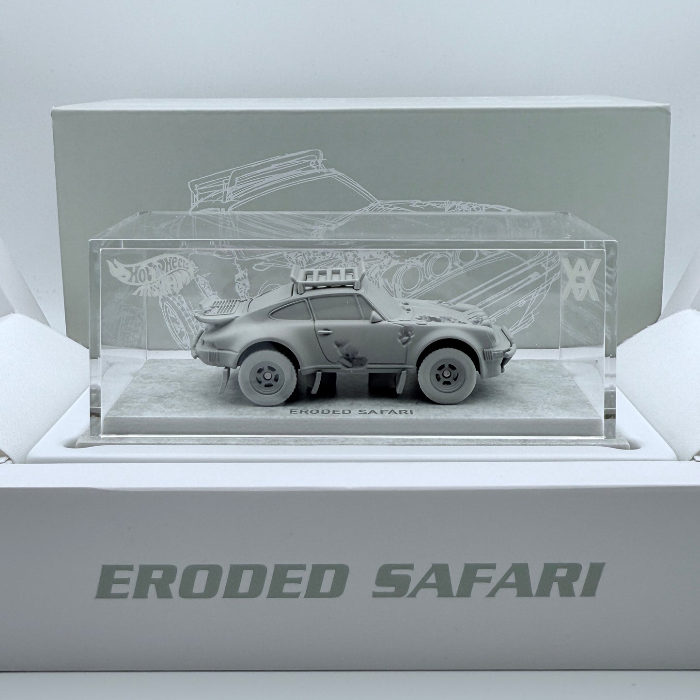 Hot Wheels x Daniel Arsham Eroded Porsche Safari