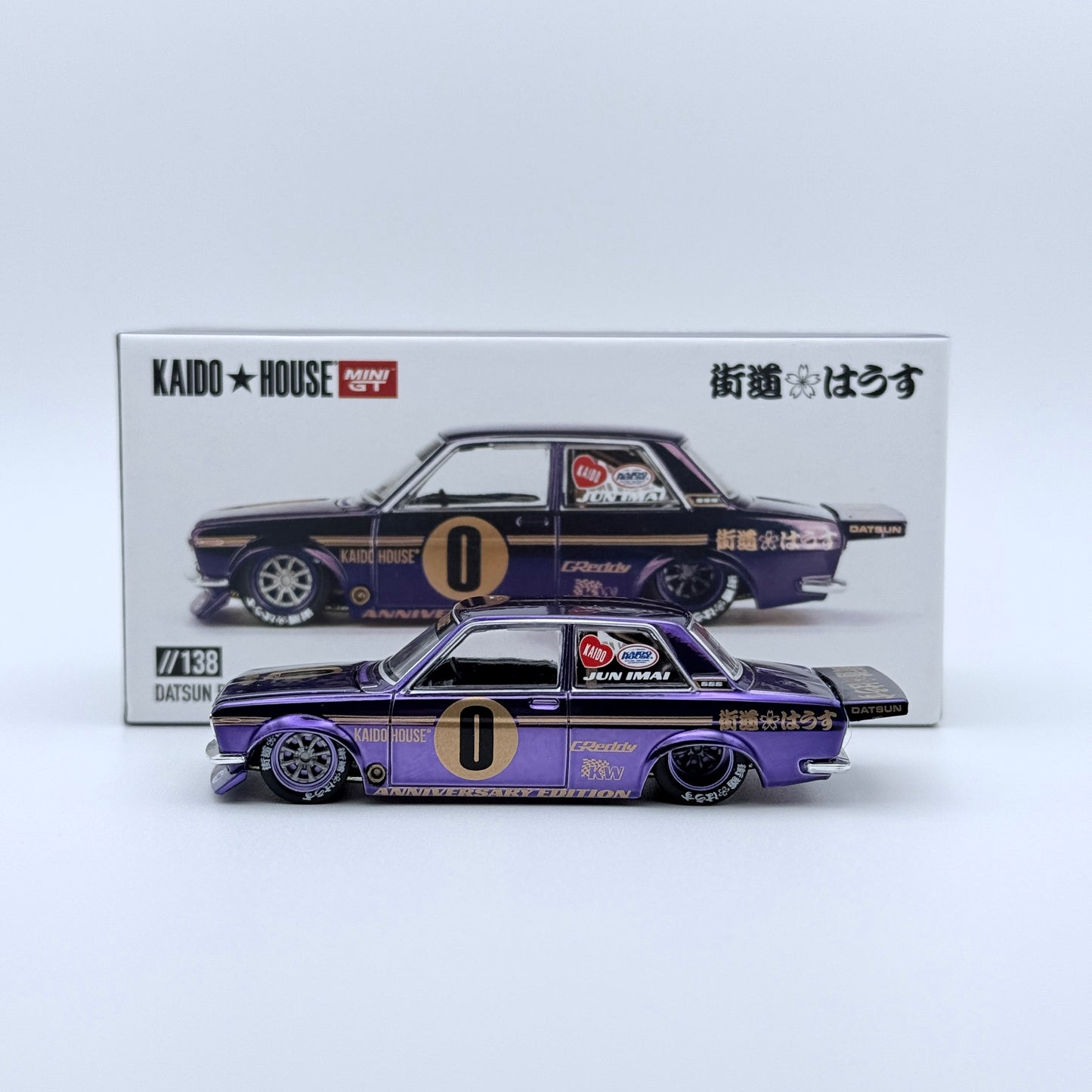 Kaido House x Mini GT Datsun 510 Pro Street Anniversary Edition