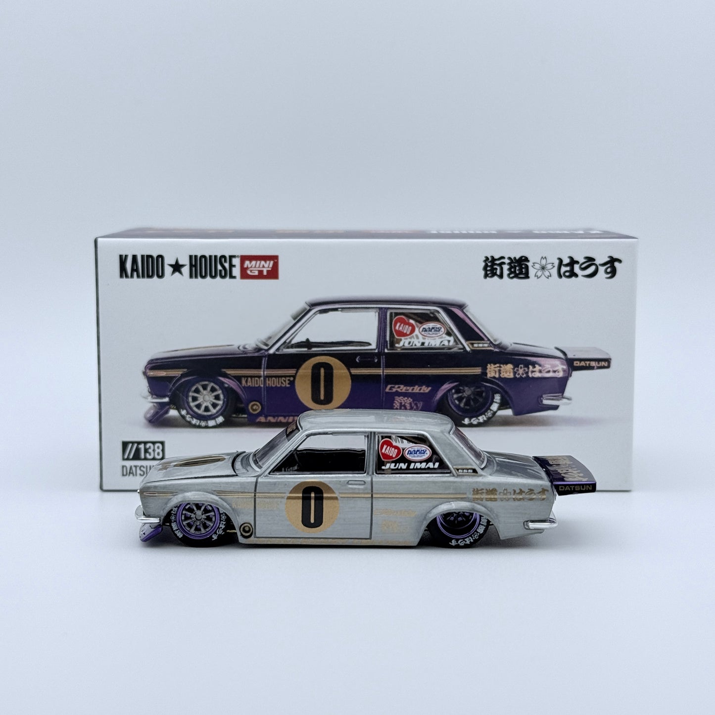 Kaido House x Mini GT Datsun 510 Pro Street Anniversary Edition