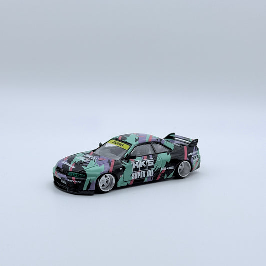 Kaido House x Mini GT Nissan GT-R (R33) HKS V1