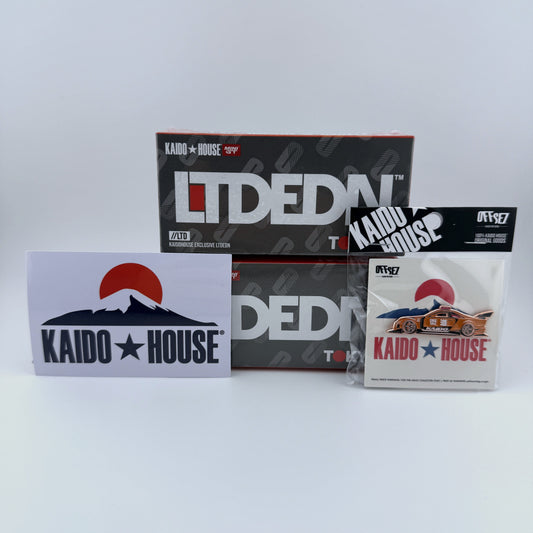 Kaido House x Mini GT LTDEDN Tokyo Auto Salon Exclusive Nissan R33 and Fairlady Z