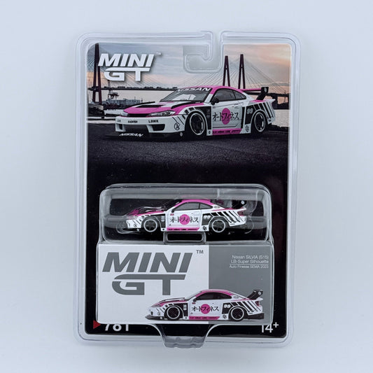 Mini GT 1:64 Nissan LB-Super Silhouette S15 SILVIA Auto Finesse SEMA 2023